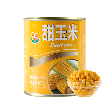甜玉米罐头850g
