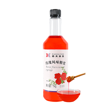 Rose flavor syrup 1kg