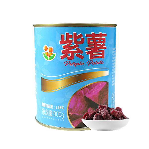 Canned purple potato 900g