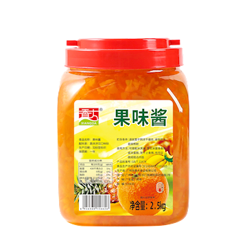 Peach flavored jam 2.5kg