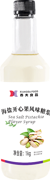 海盐开心果风味糖浆1kg