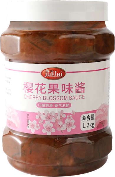 Sakura flavored fruit sauce 1.2kg
