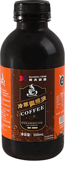 Frozen cold brew coffee concentrate