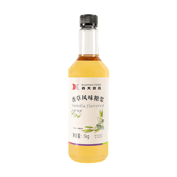 Vanilla flavored syrup 1kg