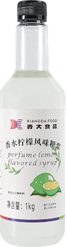 Perfume lemon flavor syrup 1kg