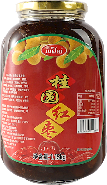 Longan and red dates sauce 1.15kg
