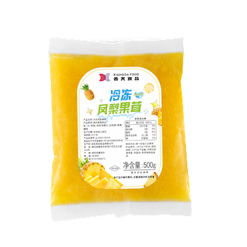 Frozen pineapple puree