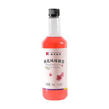 Peach flavor syrup 1kg