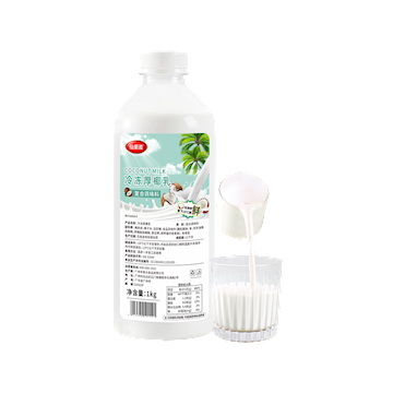 Frozen thick coconut milk